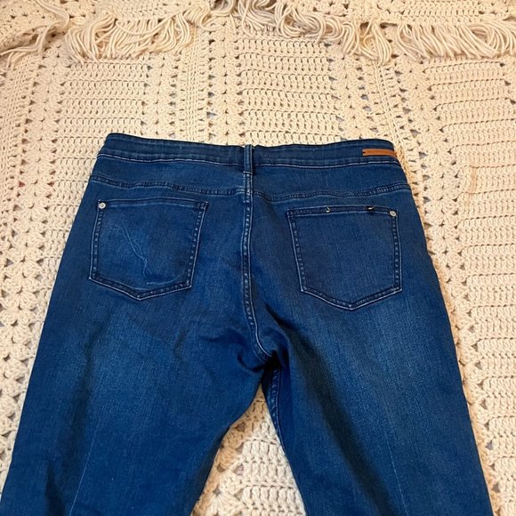 Pilcro and the Letter Press for Anthropologie High-Rise Bootcut Jeans Size 32 - Picture 8 of 12